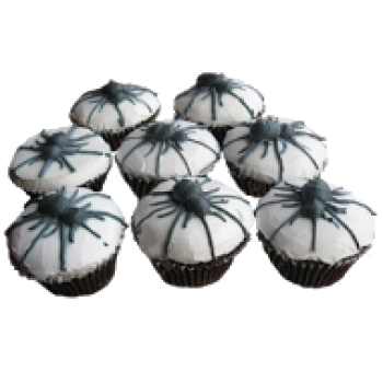 Spider on Cupcakes